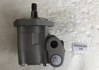 A close up of the motor on a wall